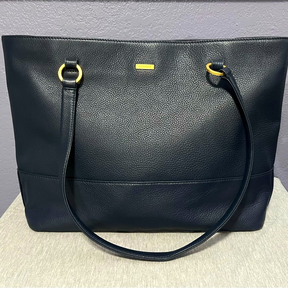 Hammitt Andersen Tote in Navy Tides
